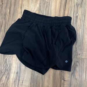 lululemon athletica Women's Black Athletic Shorts